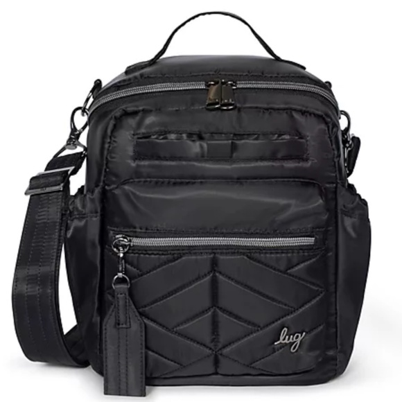 Lug Alpine Medium Crossbody Bag Black - Picture 8 of 8